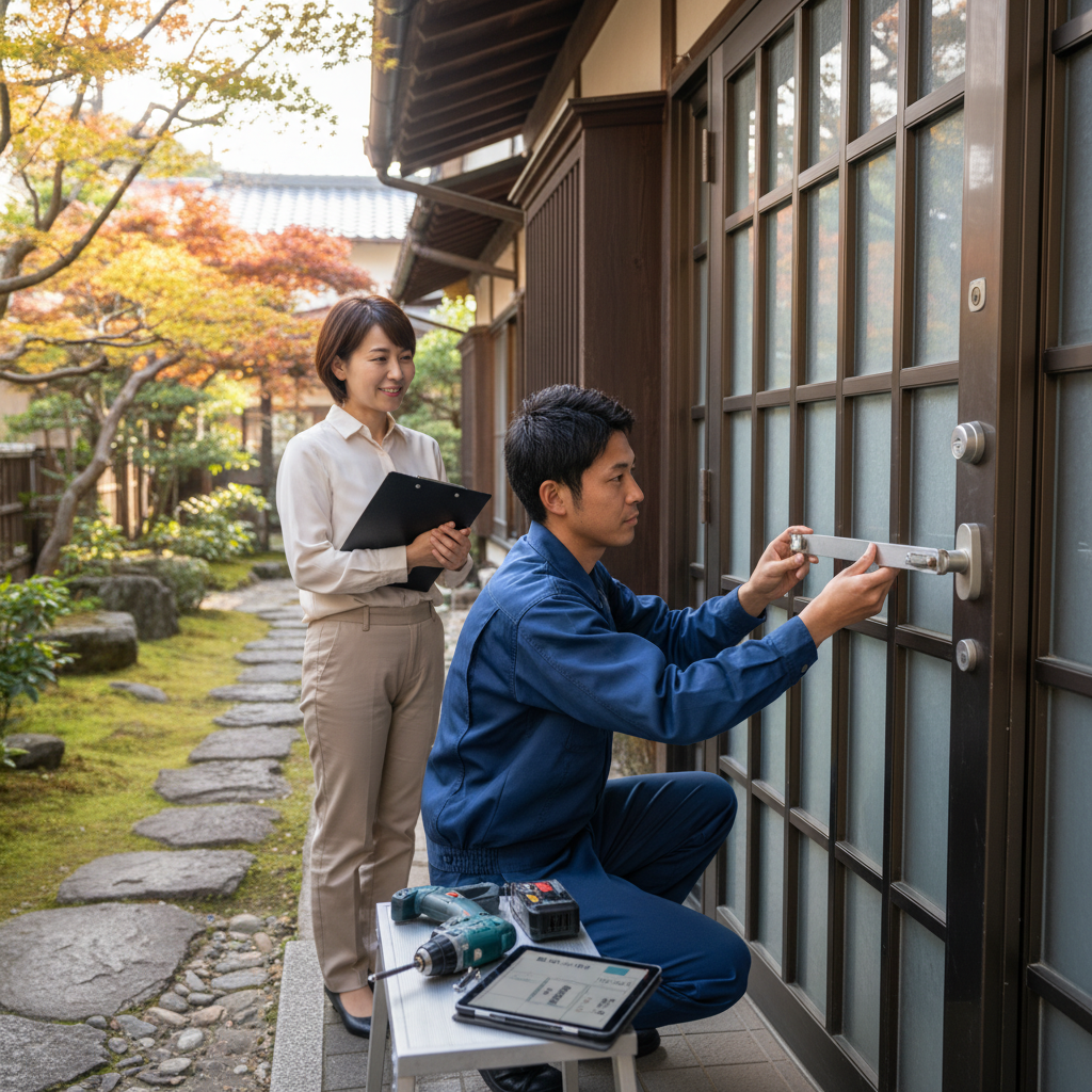 埼玉県ときがわ町 ドアクローザー交換の料金・事例・流れ
