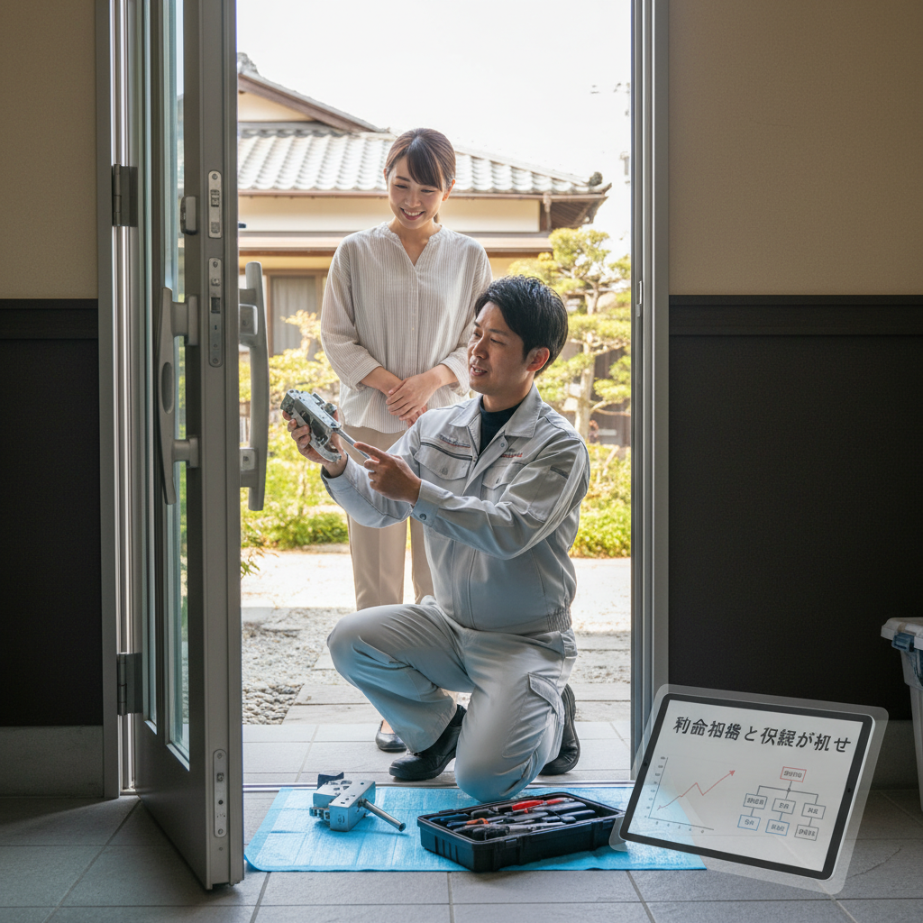 埼玉県 上里町 ドアクローザー交換の料金相場と依頼の流れ