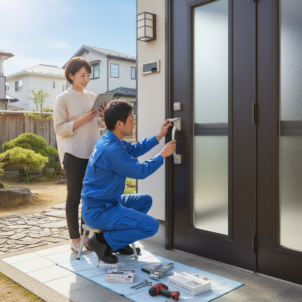 ドアクローザー交換の料金相場、事例、依頼の流れ(埼玉県 久喜市版)