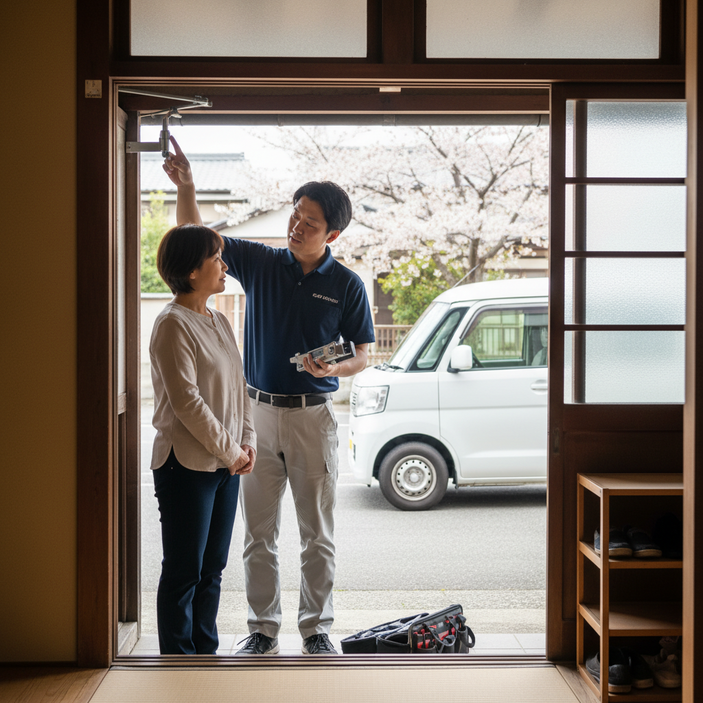 埼玉県八潮市：ドアクローザー交換の料金相場と依頼の流れ