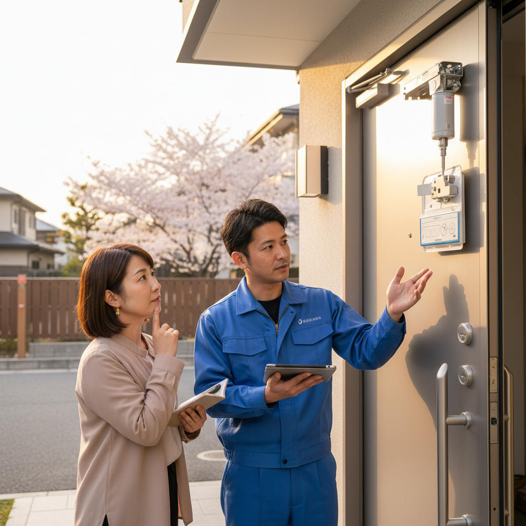 埼玉県 吉川市 ドアクローザー交換の料金相場と依頼の流れ