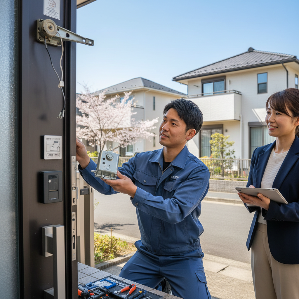 埼玉県宮代町 ドアクローザー交換の料金相場と依頼の流れ