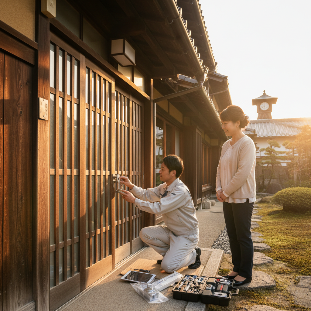 埼玉県川越市でのドアクローザー交換：料金相場、事例、依頼の流れ