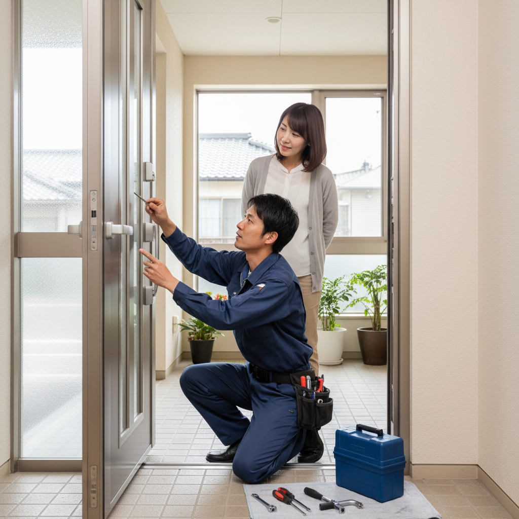 埼玉県 所沢市 ドアクローザー交換：料金相場・事例・依頼の流れ