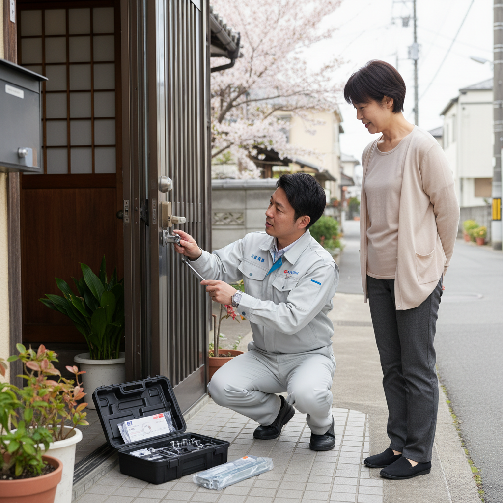 料金相場と依頼の流れ：埼玉県本庄市でのドアクローザー交換