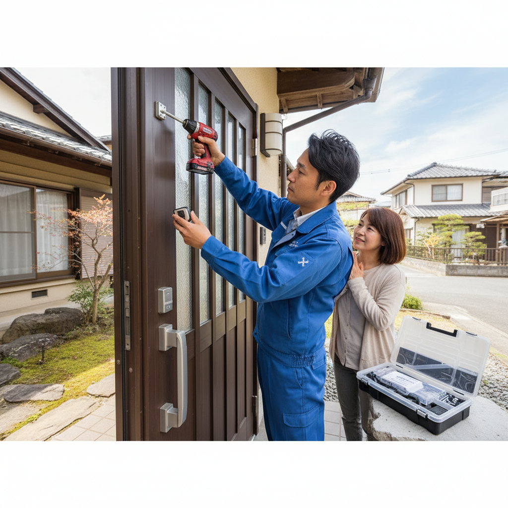 埼玉県 東松山市のドアクローザー交換：料金相場、事例、依頼の流れ