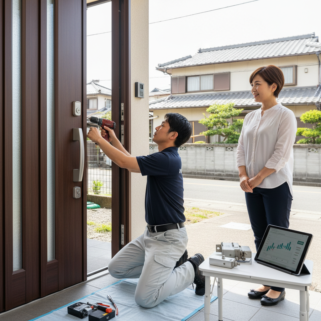 埼玉県 熊谷市 ドアクローザー交換の料金・事例・依頼の流れ