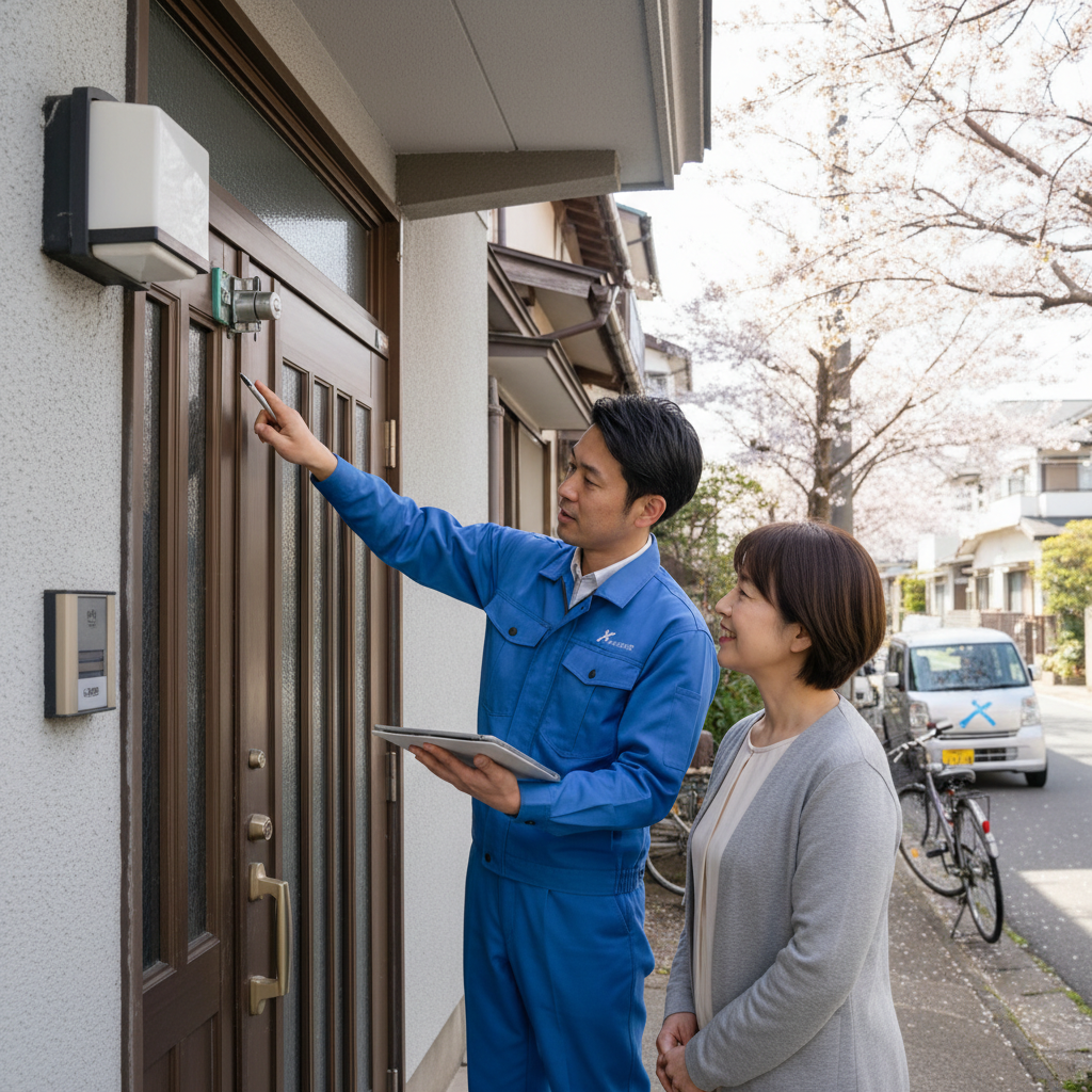 埼玉県白岡市でのドアクローザー交換：料金相場、事例、依頼の流れ
