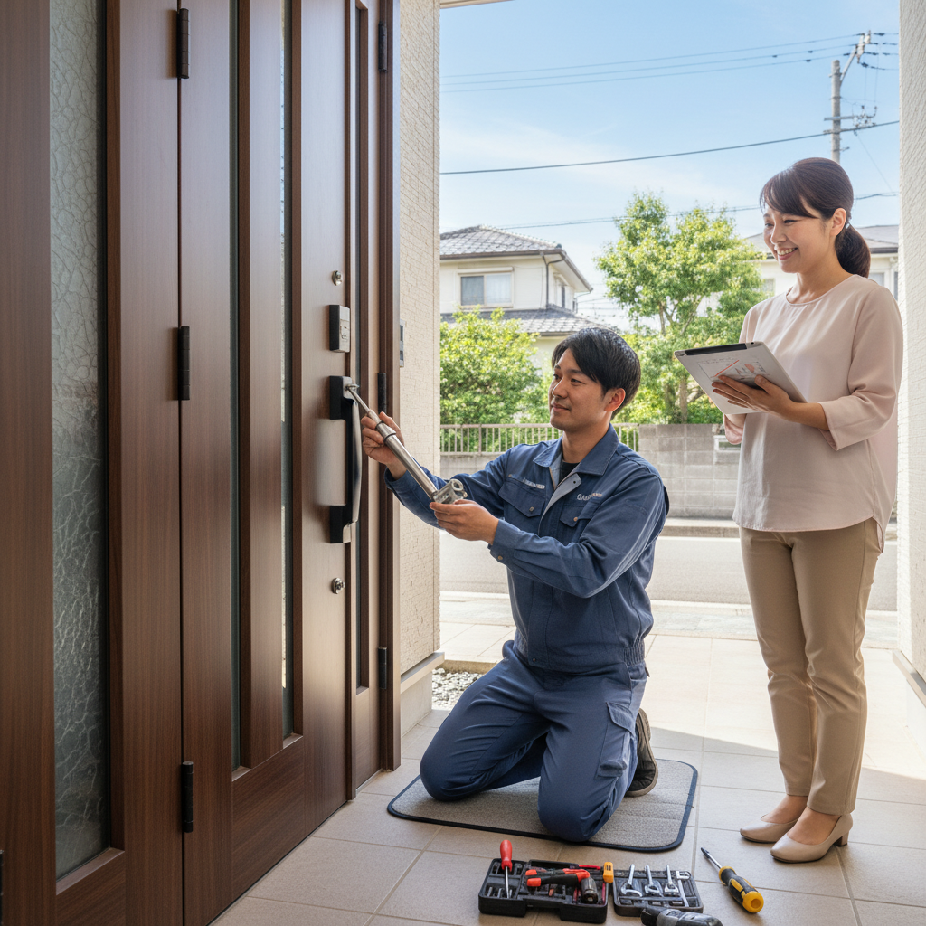 埼玉県草加市 ドアクローザー交換の料金相場、事例、依頼の流れ