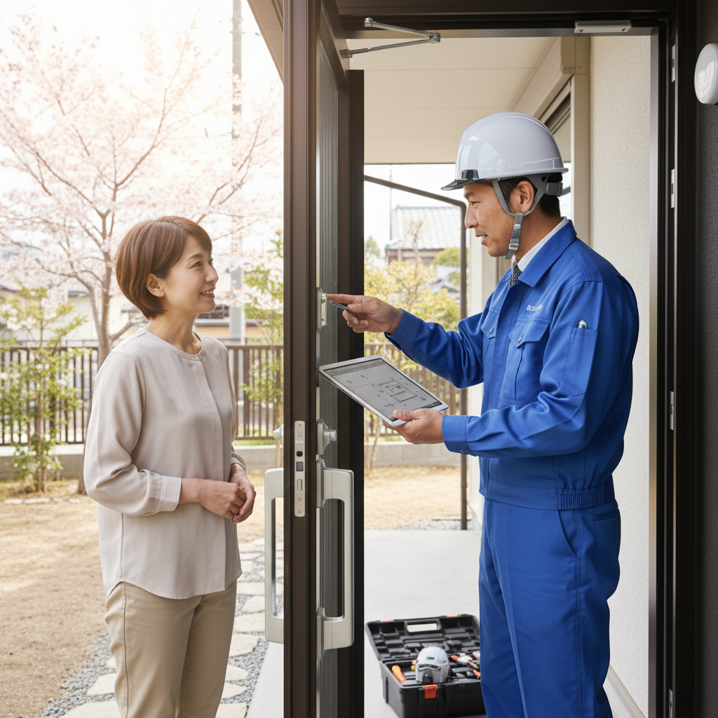 埼玉県 行田市 ドアクローザー交換の料金相場・事例・依頼の流れ
