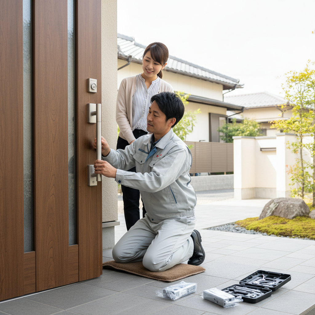 ドアクローザー交換の料金相場、越谷市での事例、依頼の流れ