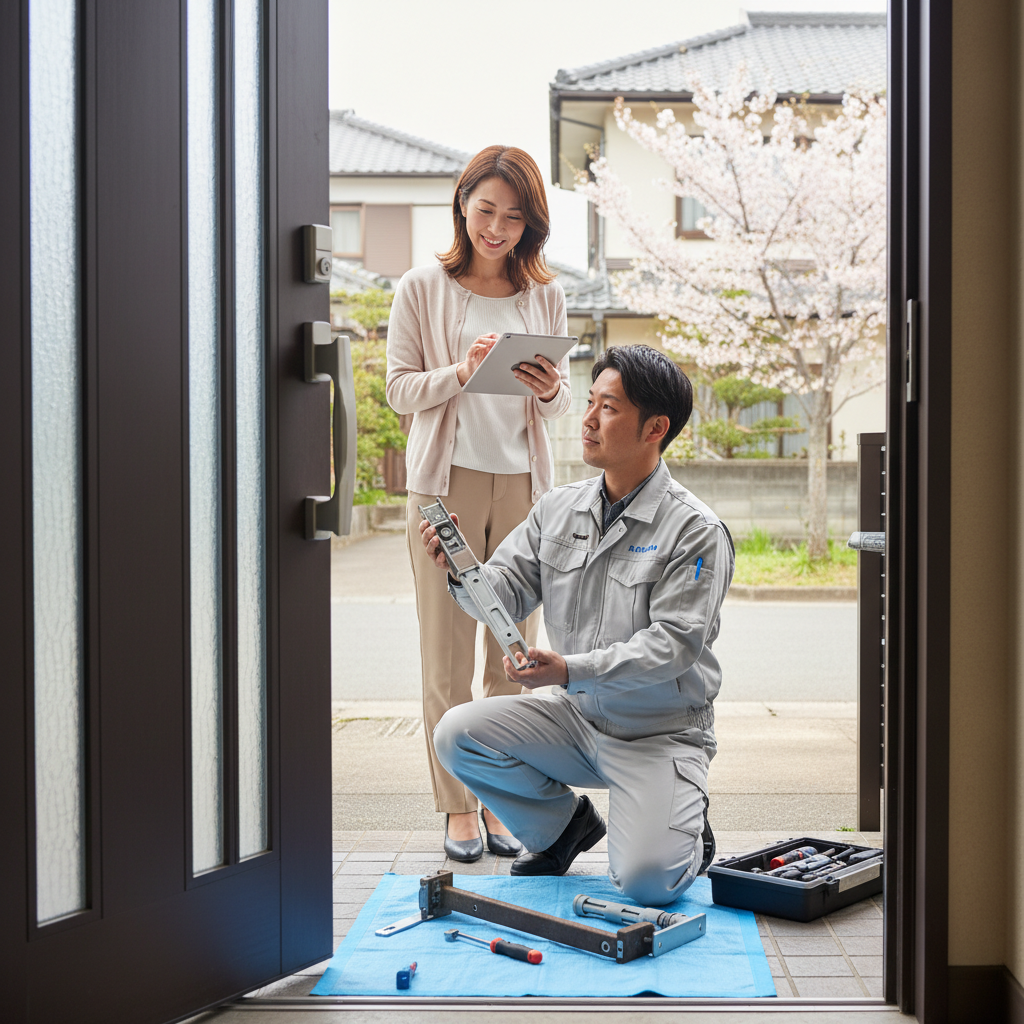 埼玉県 鴻巣市 ドアクローザー交換の料金相場と依頼の流れ