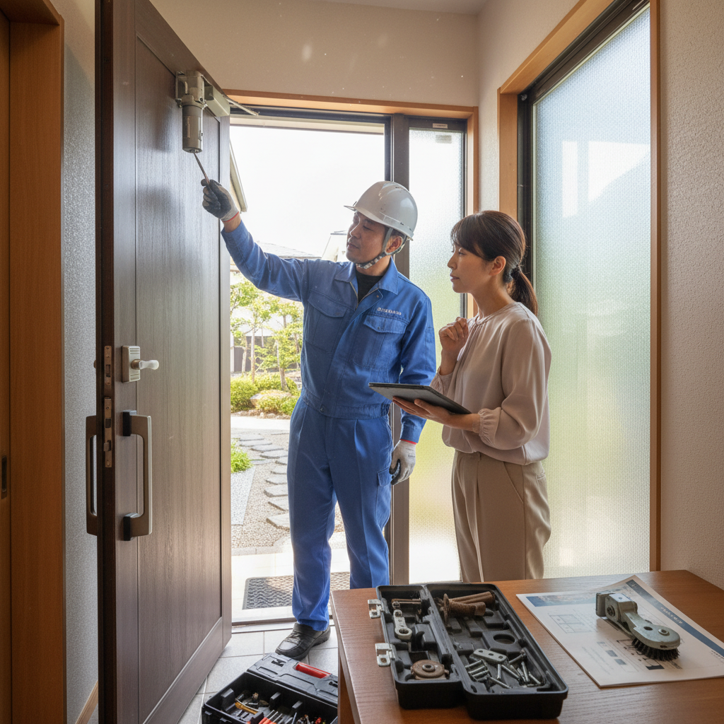 埼玉県 鶴ヶ島市 ドアクローザー交換の料金相場・事例・依頼の流れ