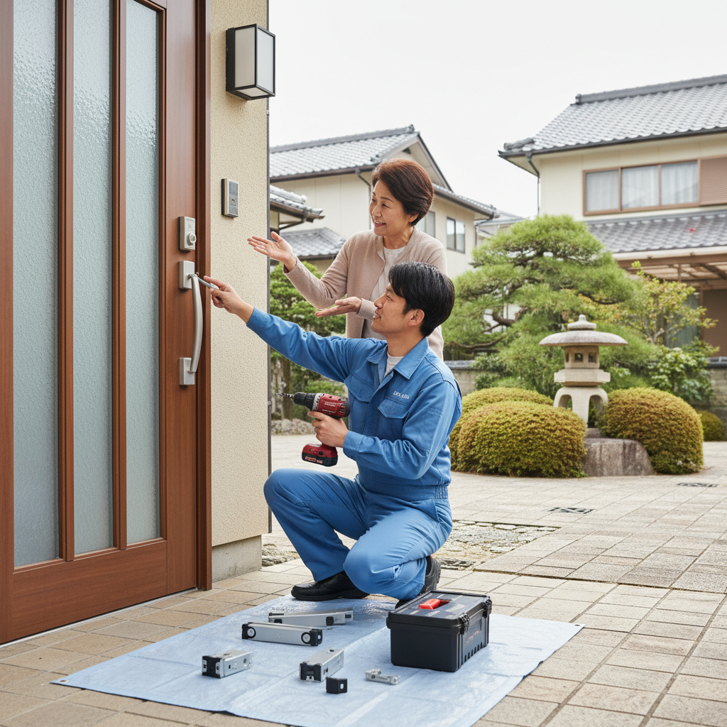 東京都国分寺市 ドアクローザー交換の料金・事例・依頼の流れ