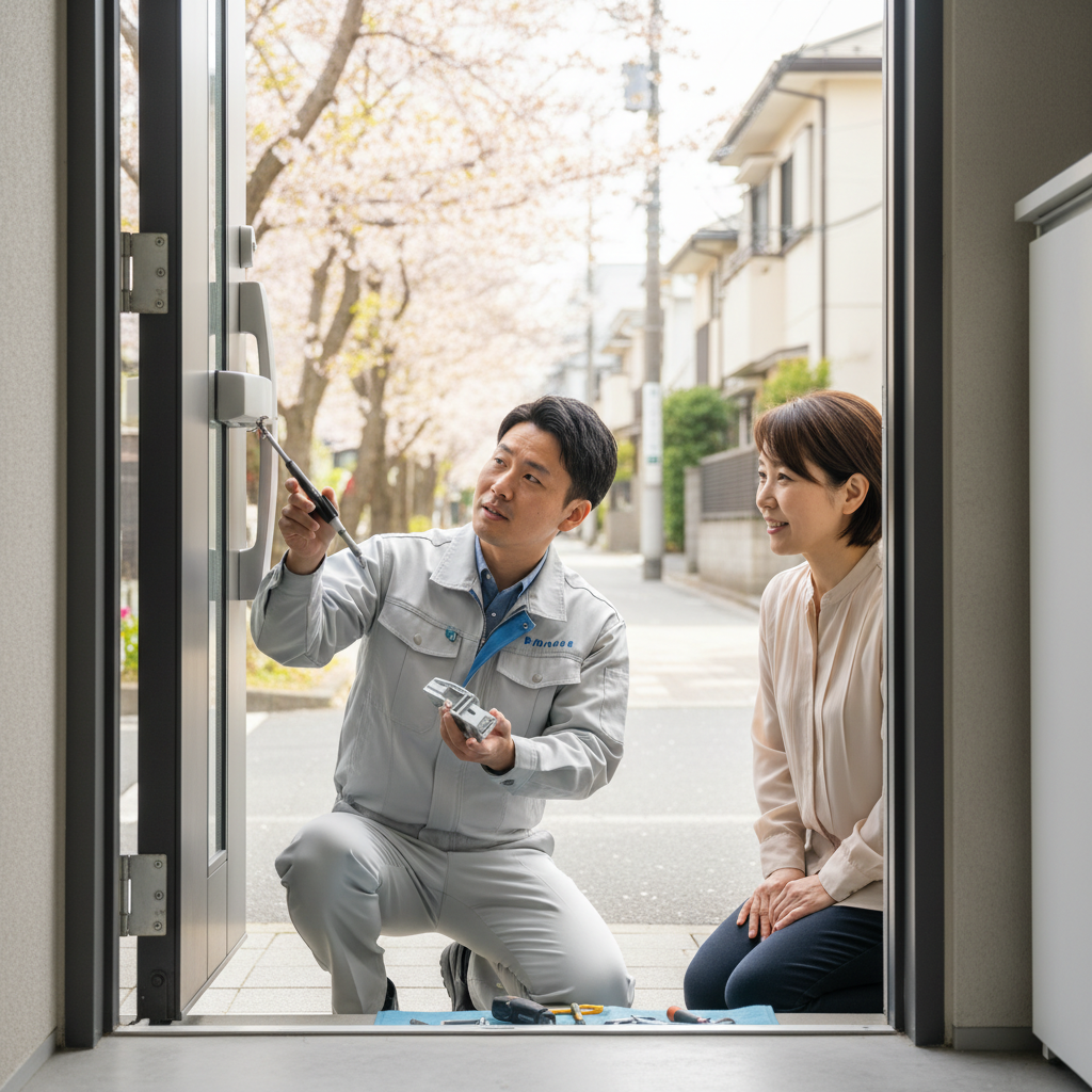 東京都 国立市 ドアクローザー交換の料金相場と依頼の流れ