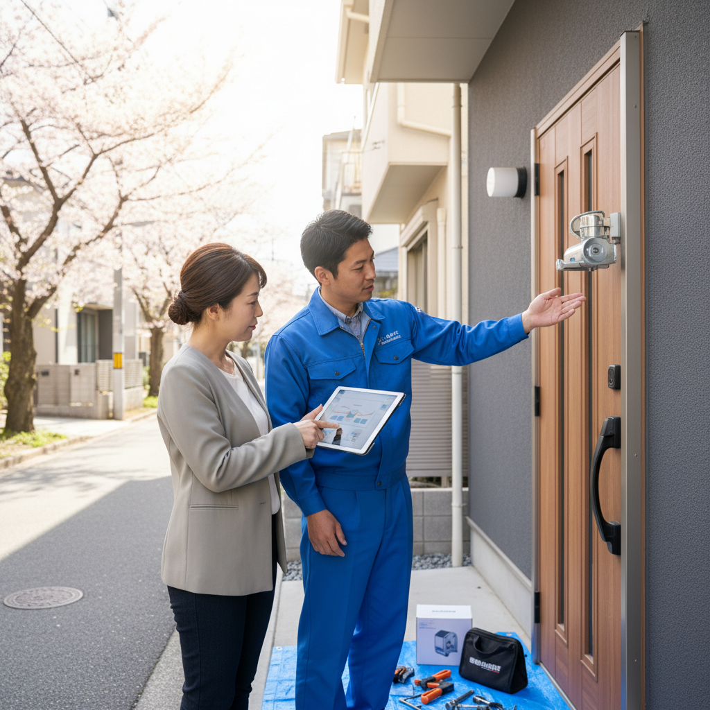 東京都多摩市 ドアクローザー交換の料金相場・事例・依頼の流れ