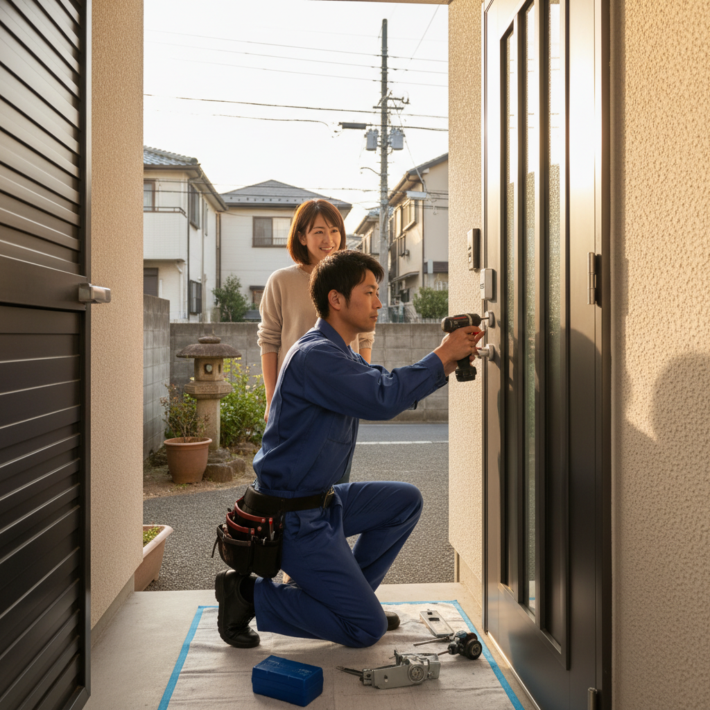 東京都小金井市でのドアクローザー交換：料金相場、事例、依頼の流れ