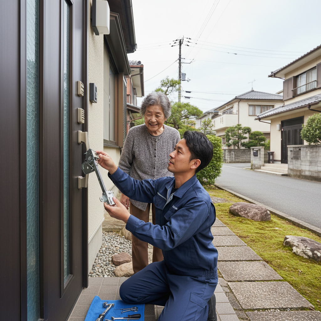 東京都 府中市｜ドアクローザー交換の料金相場、事例、依頼の流れ
