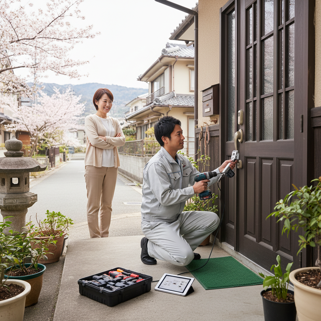 東京都 日野市 ドアクローザー交換の料金相場、事例と依頼の流れ