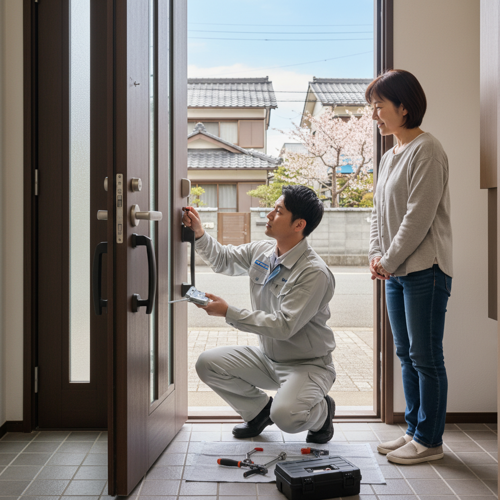 東京都東大和市でのドアクローザー交換：料金相場と依頼の流れ