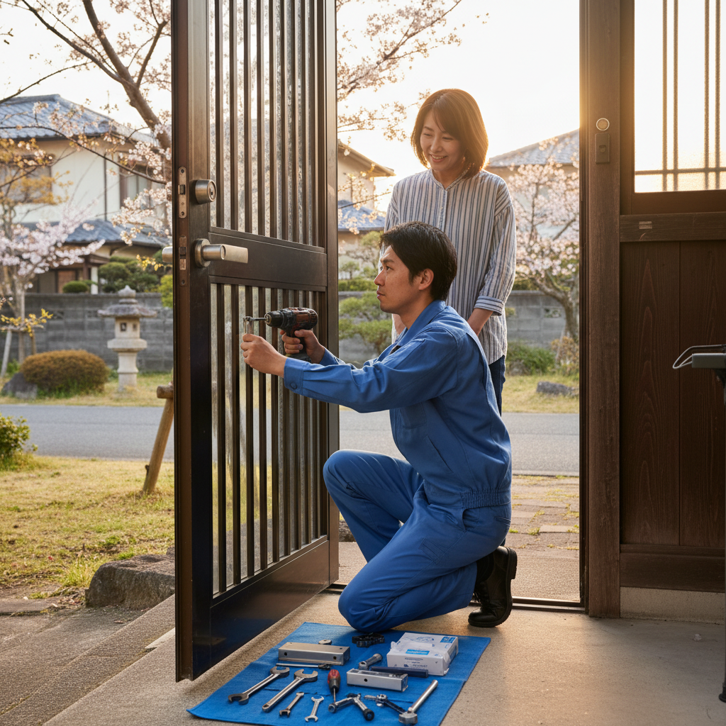 東京都羽村市 ドアクローザー交換の料金相場と依頼の流れ