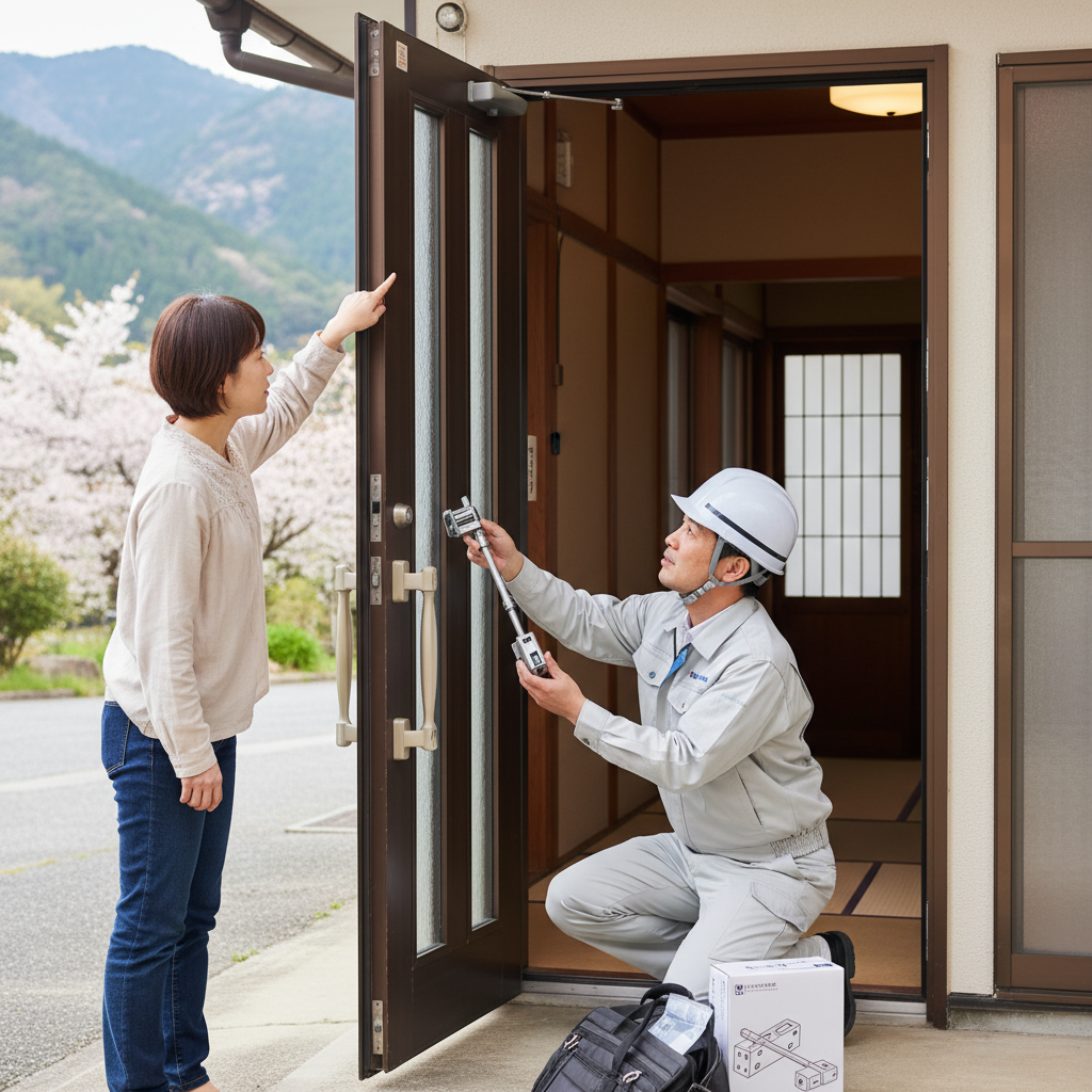 東京都 青梅市 ドアクローザー交換の料金相場・事例・依頼の流れ