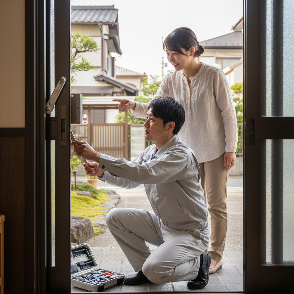 神奈川県 寒川町 ドアクローザー交換の料金相場と依頼の流れ