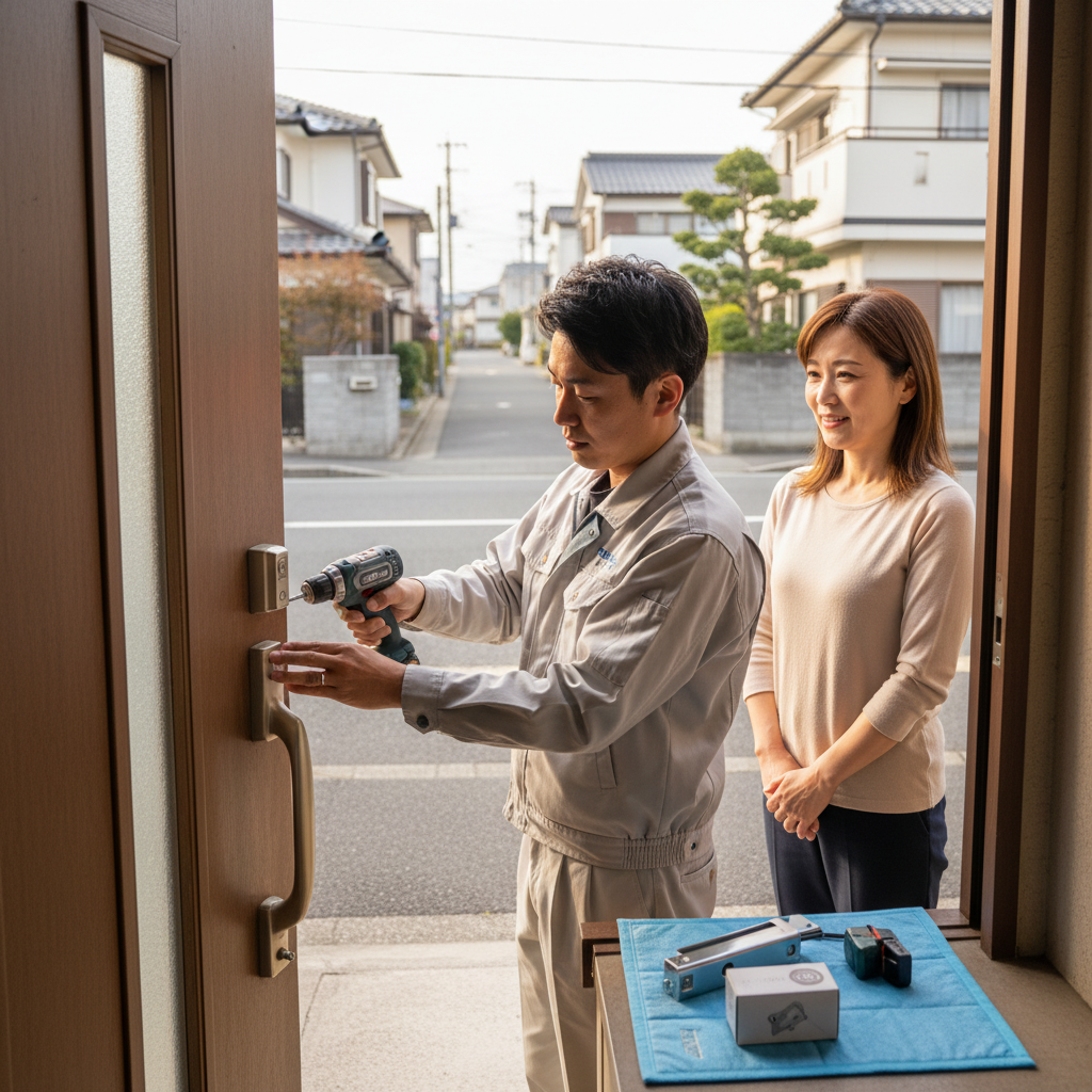神奈川県座間市 ドアクローザー交換の料金・事例・流れ