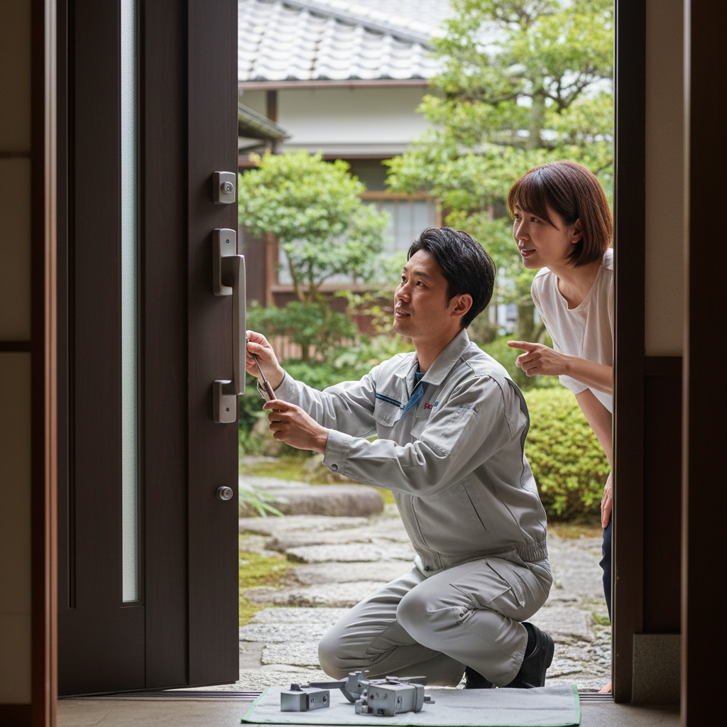 神奈川県 湯河原町のドアクローザー交換：料金・事例・依頼の流れ