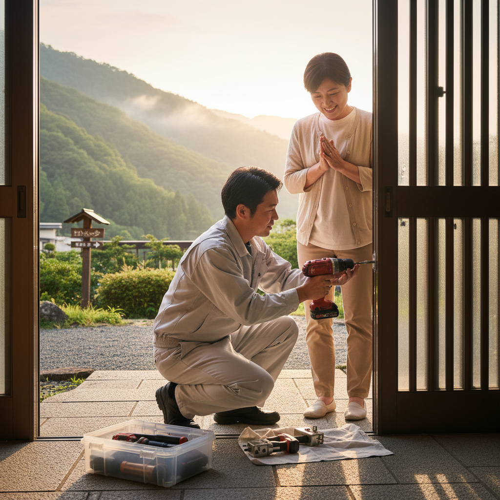 神奈川県 箱根町 ドアクローザー交換の料金相場・事例・依頼の流れ