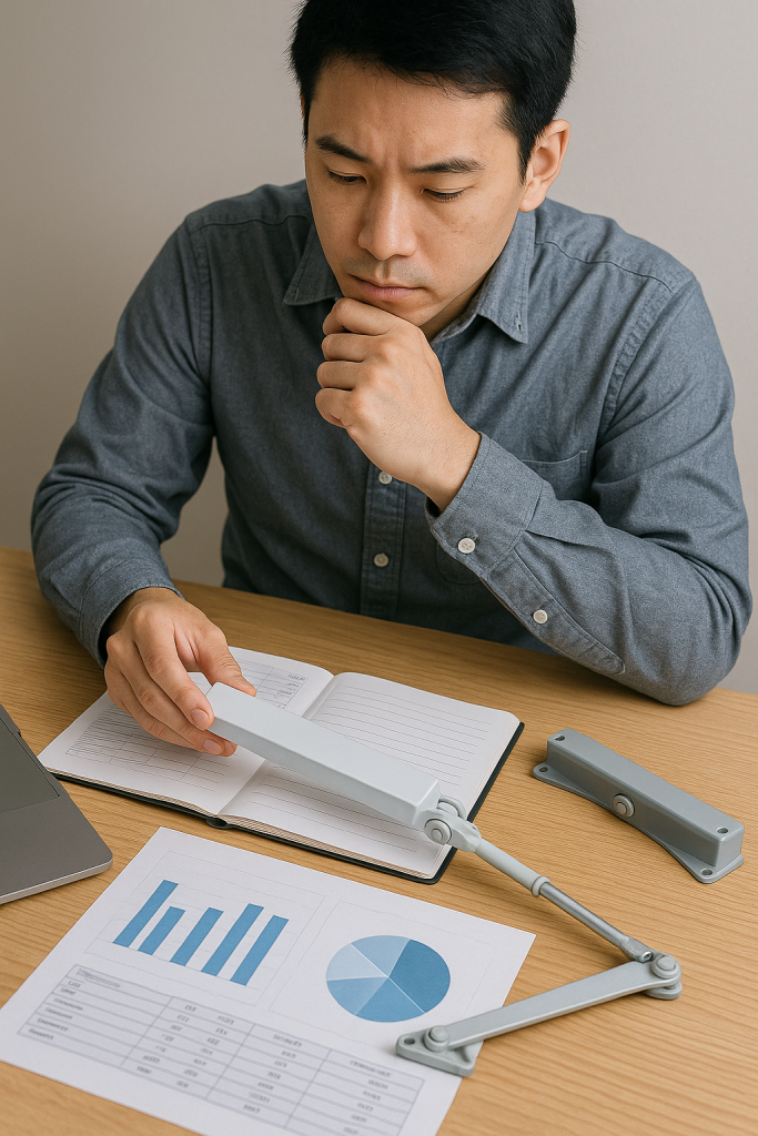 引き戸へドアクローザーを後付けする際の選び方