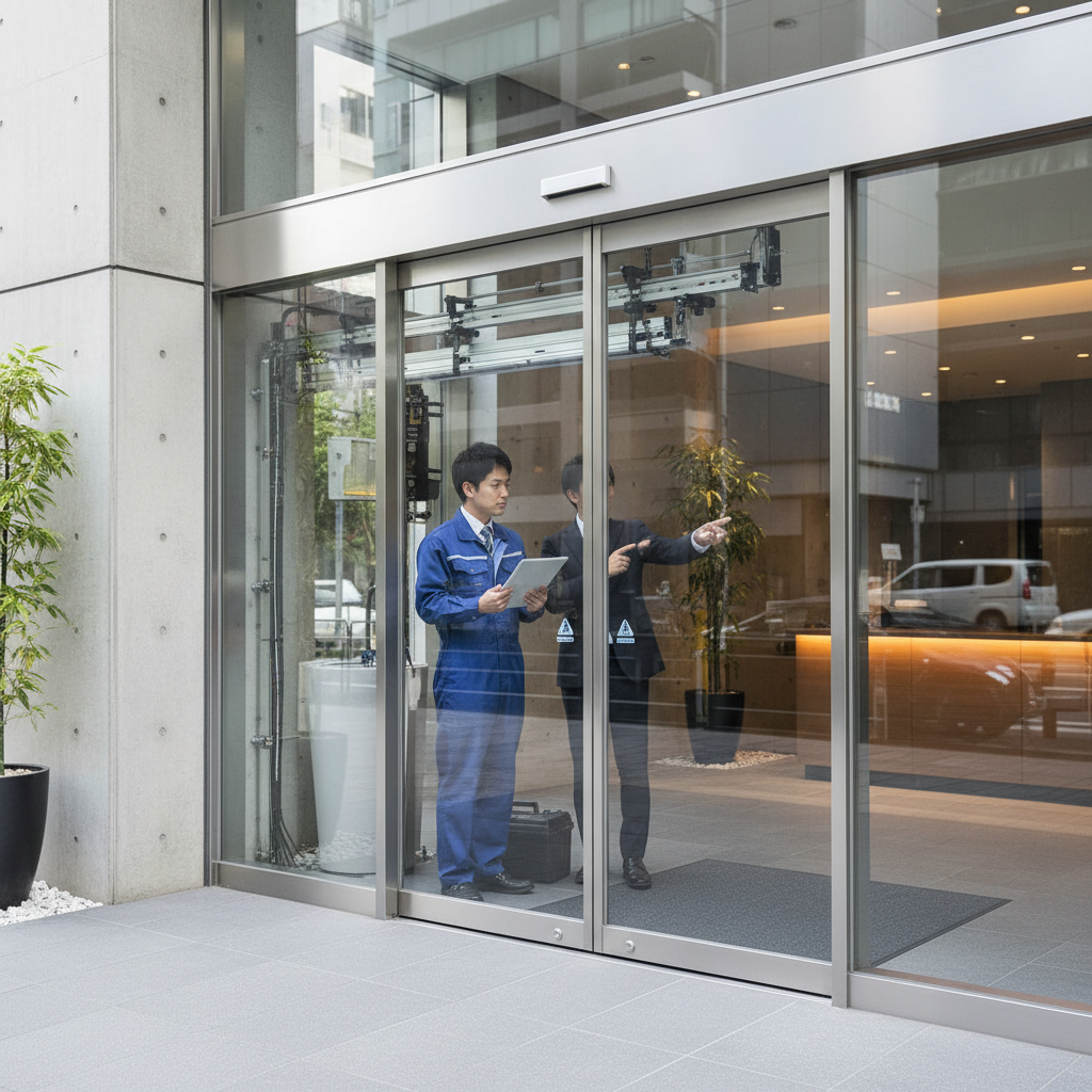 自動ドアのメンテナンス費用はいくらですか?に関する画像