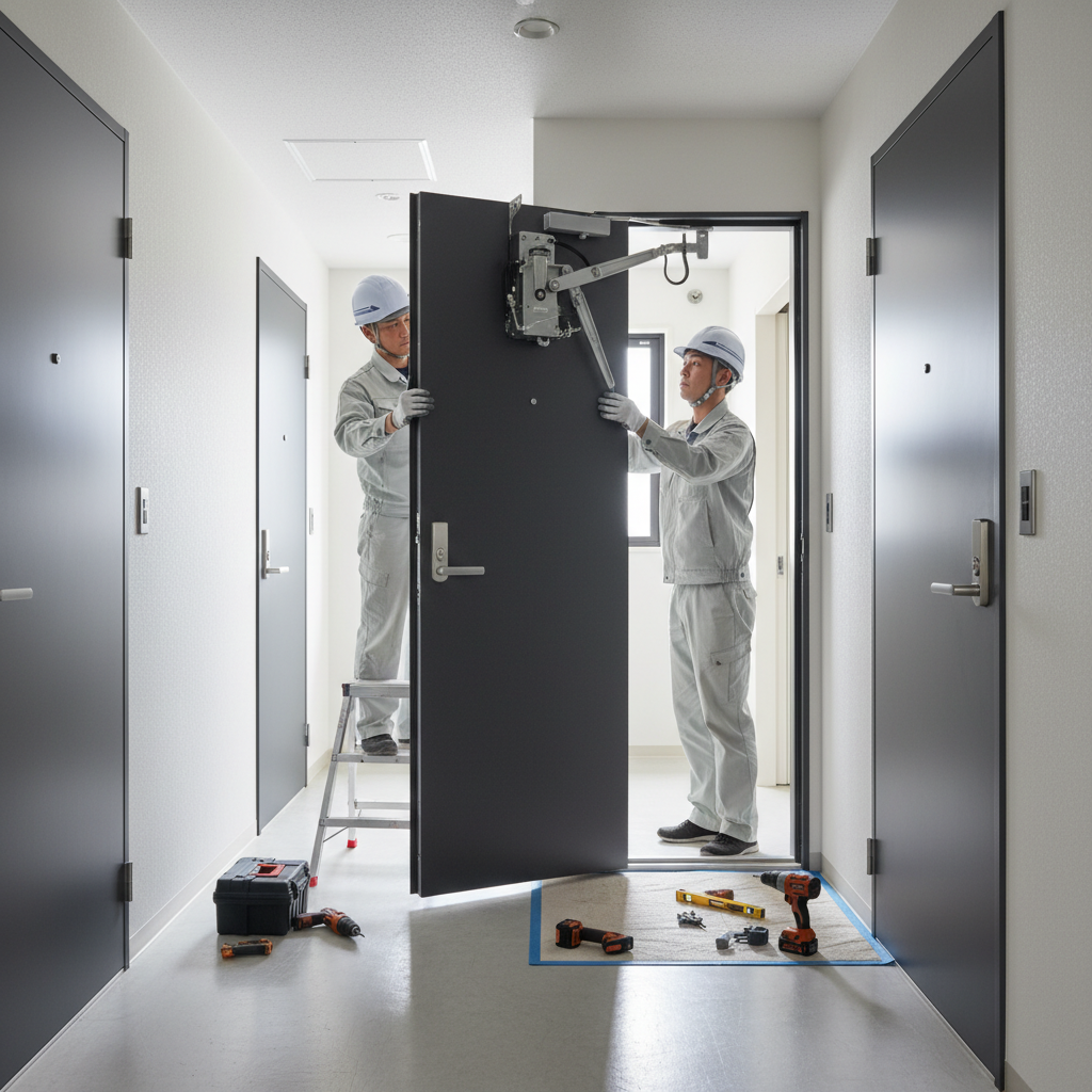 玄関ドアなど特殊な場合の交換費用に関する画像