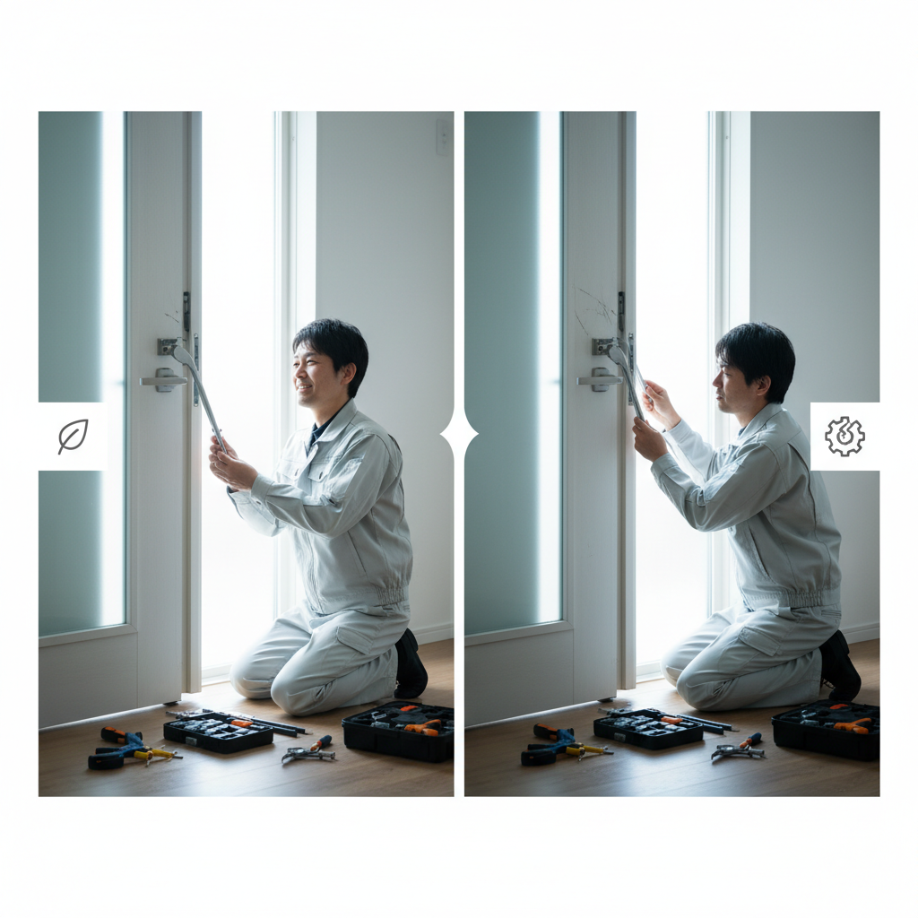 自分で交換するメリット・デメリットに関する画像