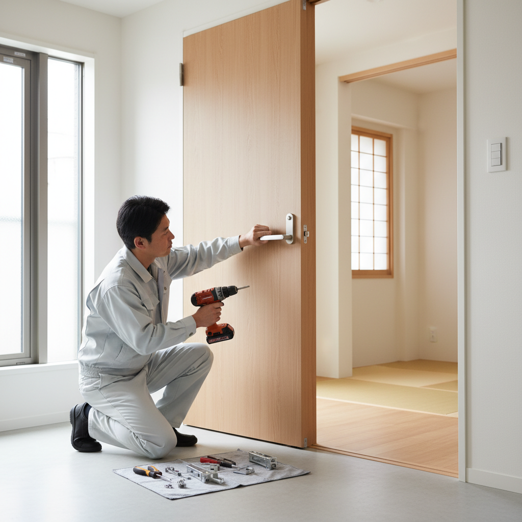 ドア チェック 交換に関する画像