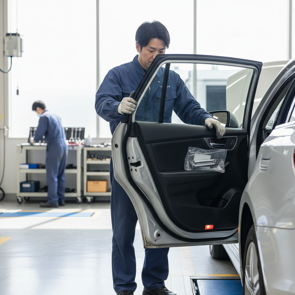 車のドアチェッカー交換費用はいくらですか？に関する画像