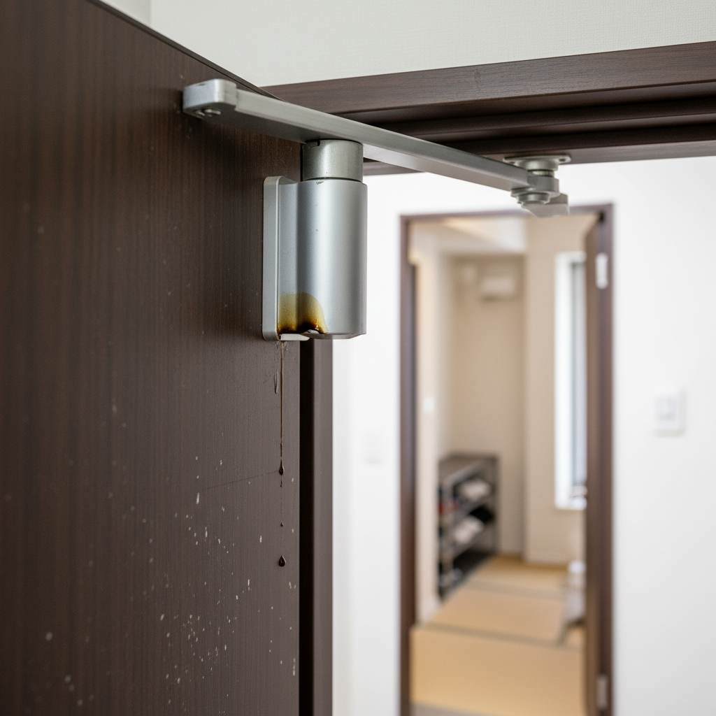 なぜドアクローザーの交換が必要？寿命や故障のサインに関する画像