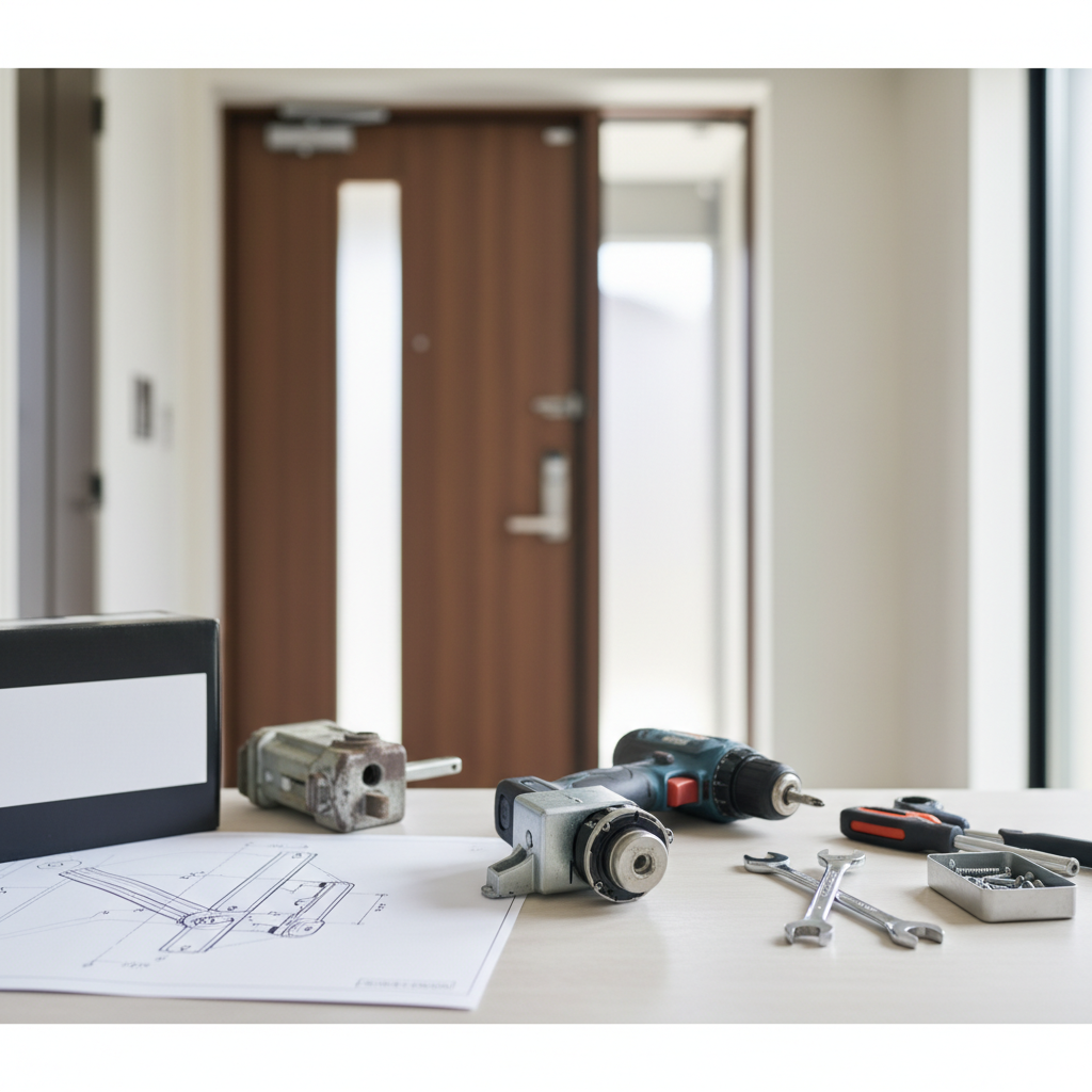 ドアクローザー交換の費用内訳（本体価格＋作業費）に関する画像