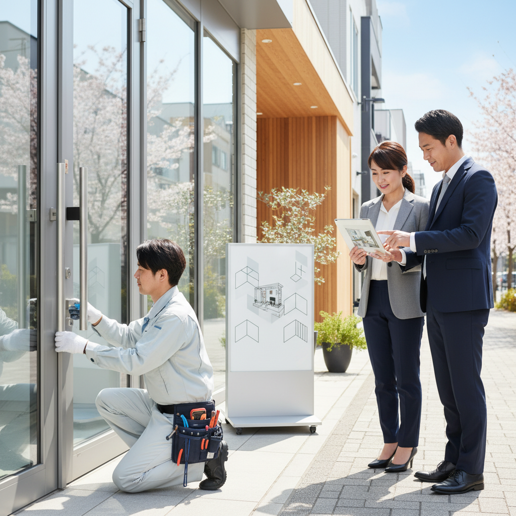 鍵屋・リフォーム会社・工務店の特徴に関する画像