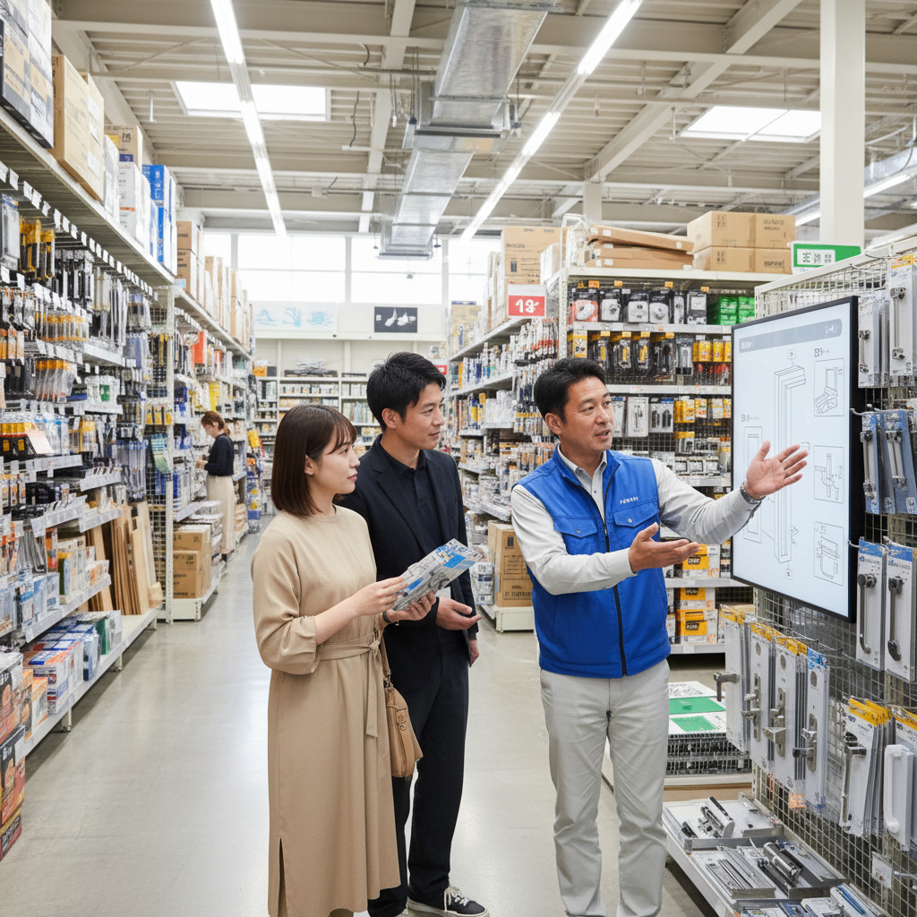 ホームセンター（カインズ・コーナンなど）での依頼に関する画像