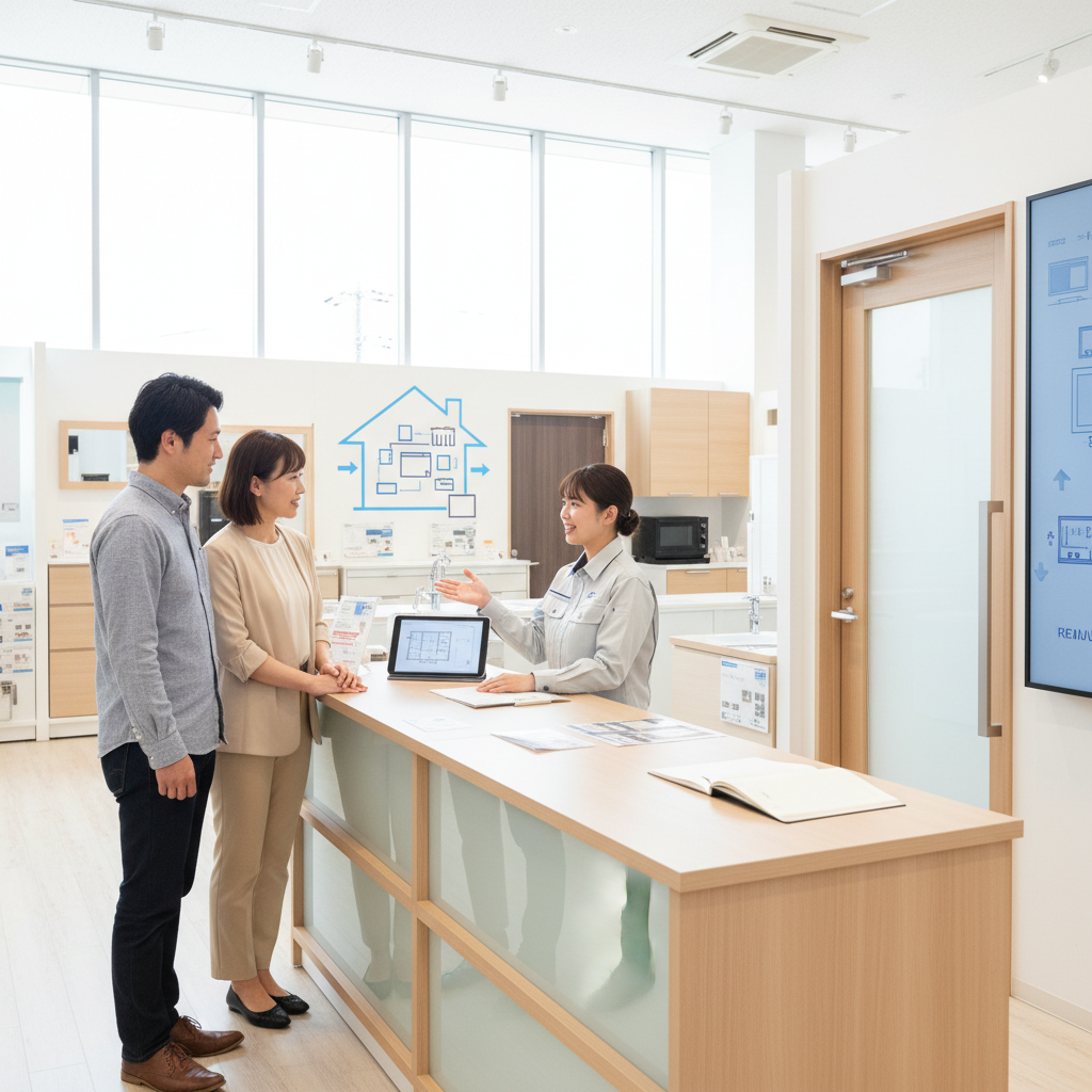 コーナンのリフォームサービスで交換は依頼できるかに関する画像