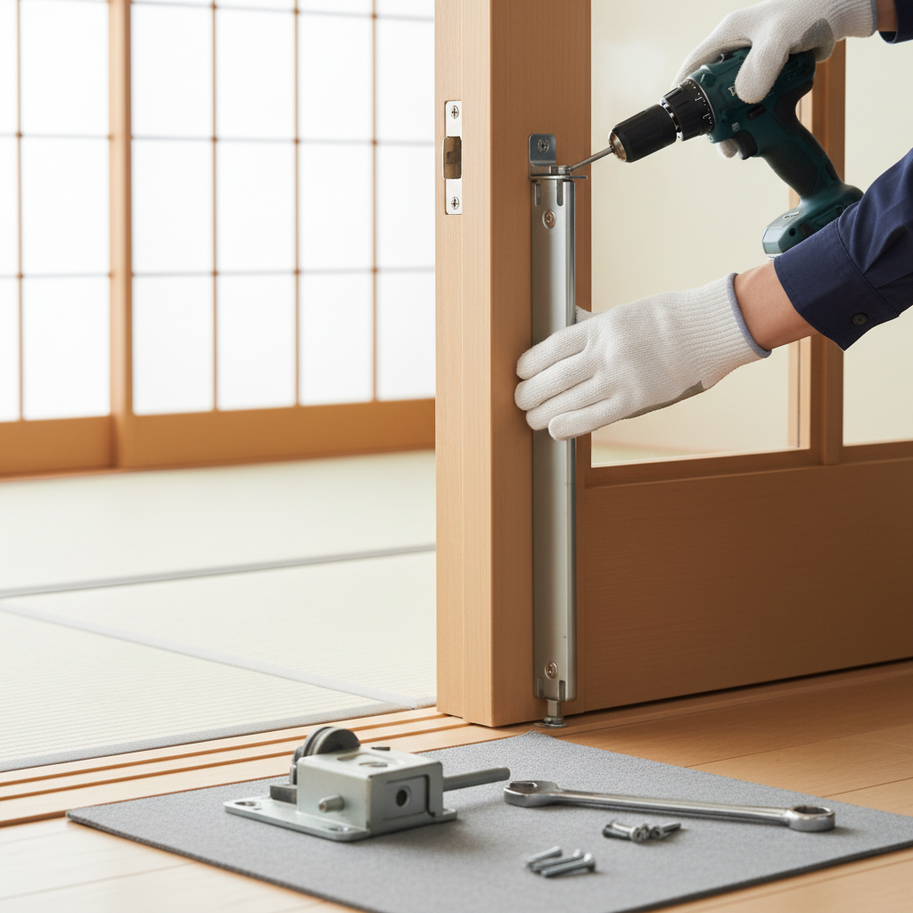 ryobi ドアクローザー交換に関する画像