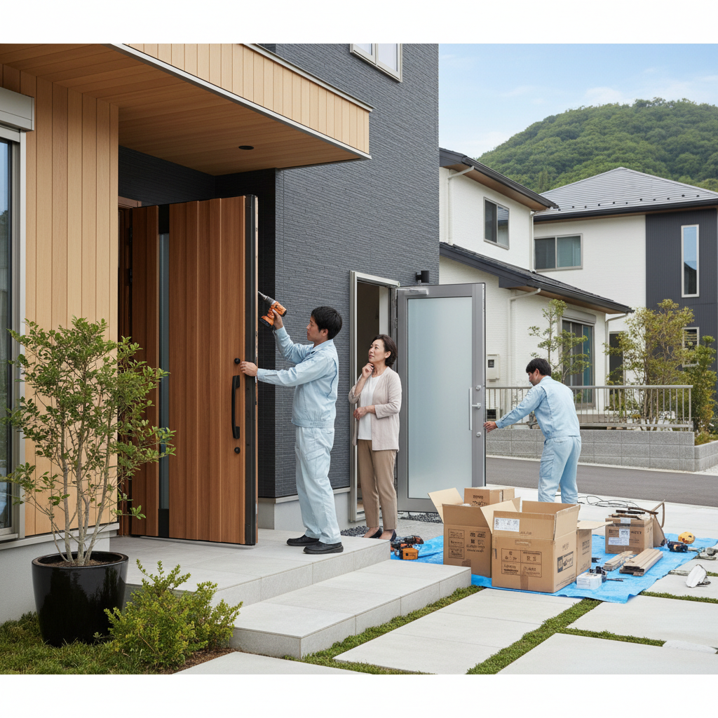 ドア 交換 費用に関する画像