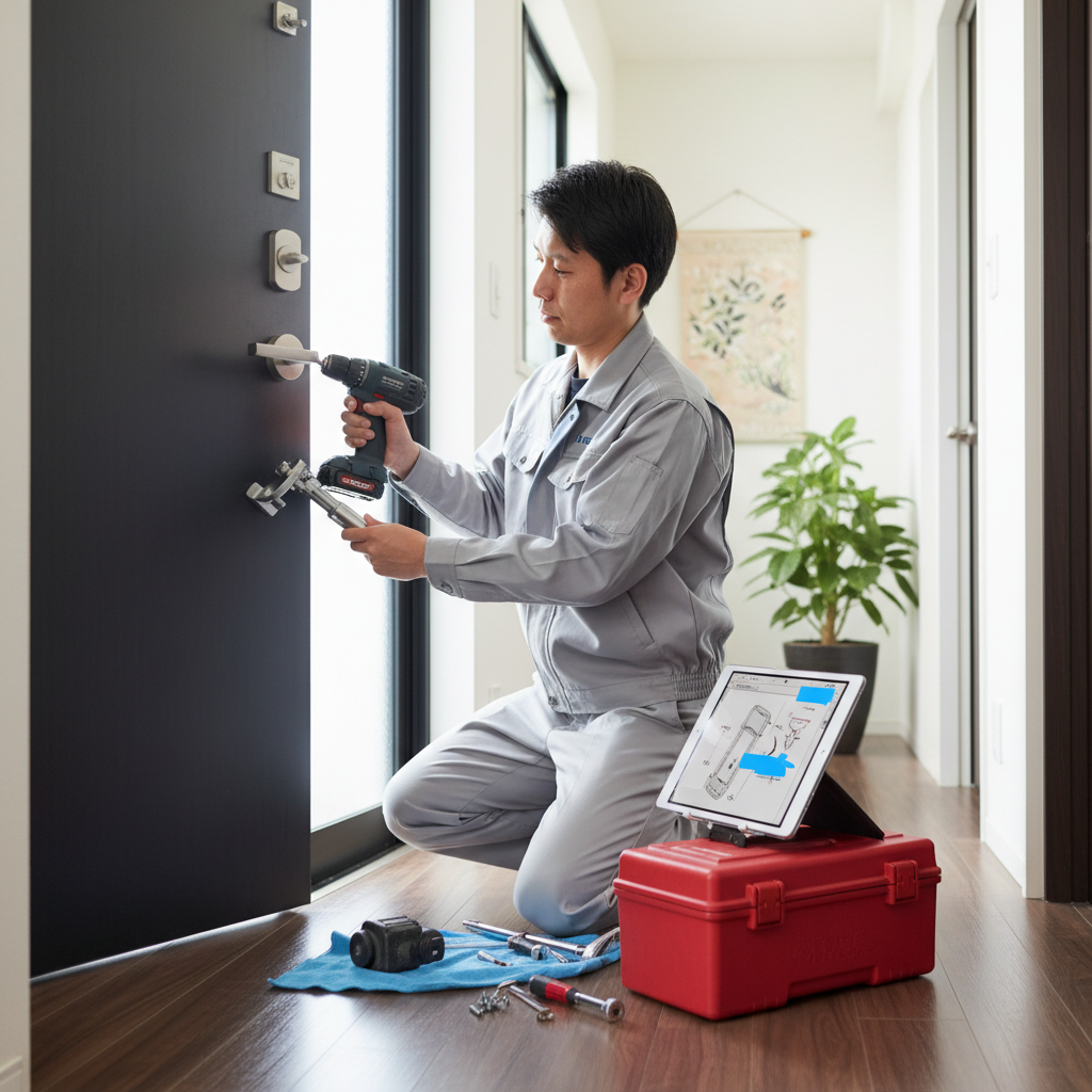 ドアクローザーの交換費用（本体代＋作業費）に関する画像