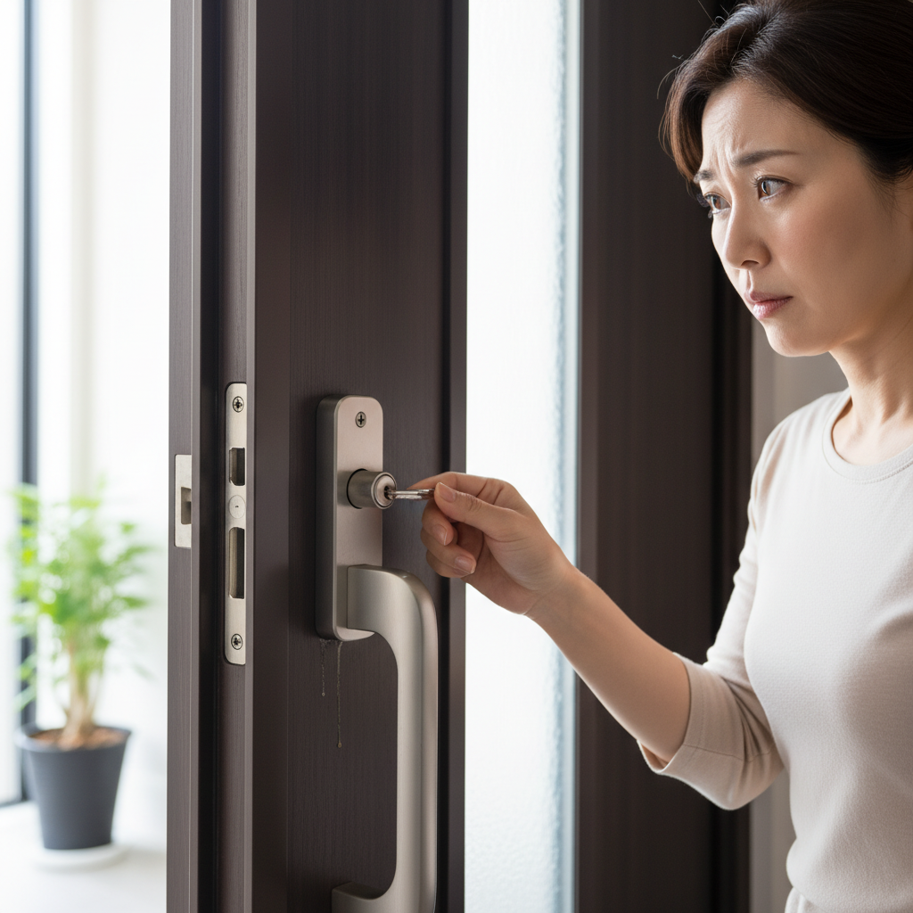 専門業者に玄関ドア修理を頼むべきケースに関する画像