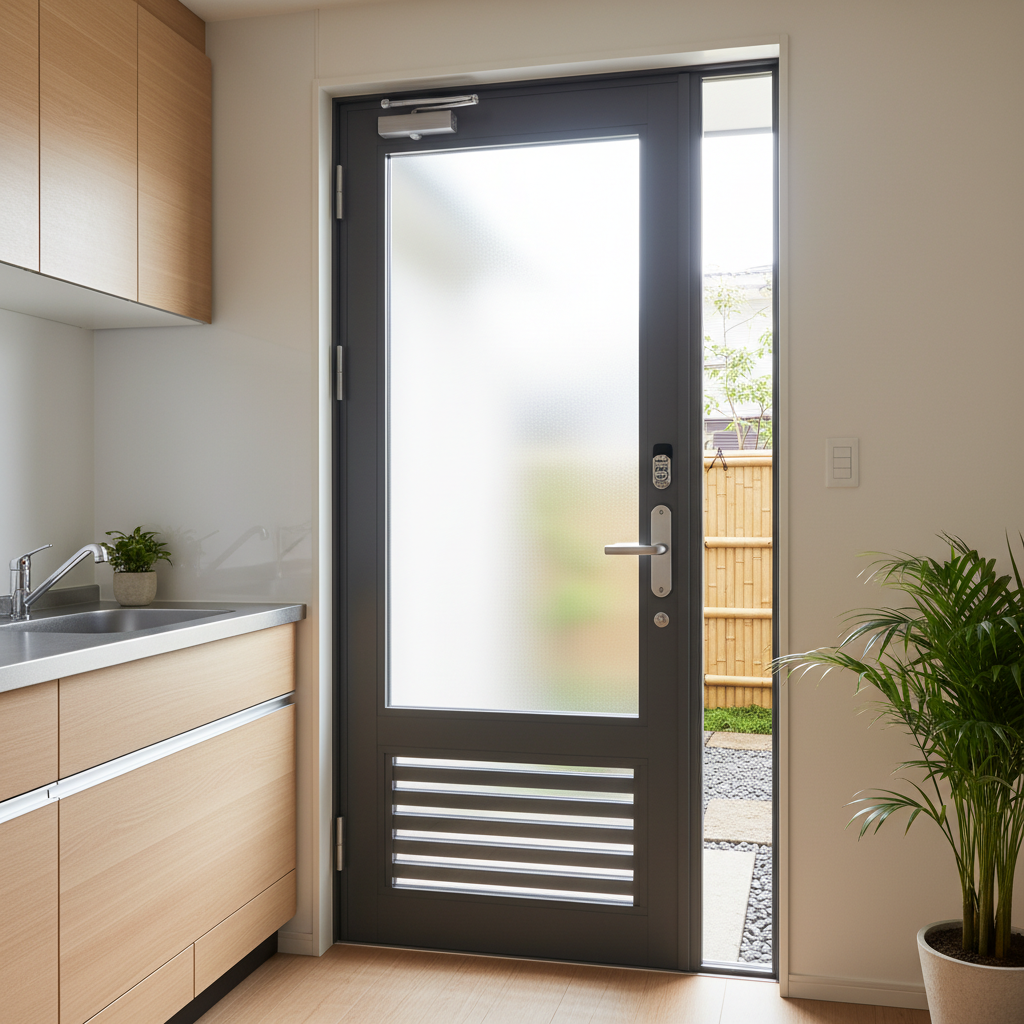 勝手口ドアの交換費用と相場に関する画像