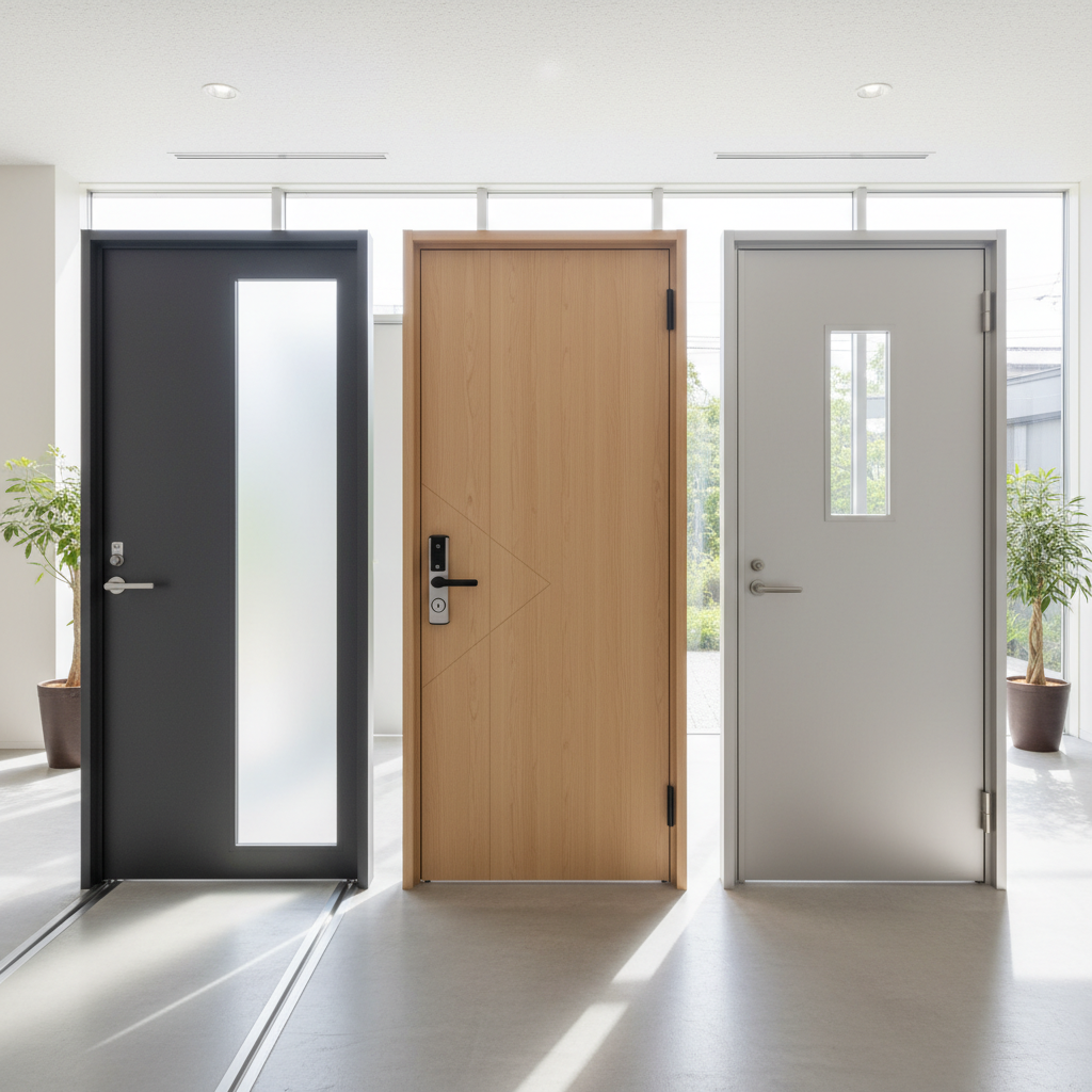 ドア本体の価格(素材・機能性)に関する画像