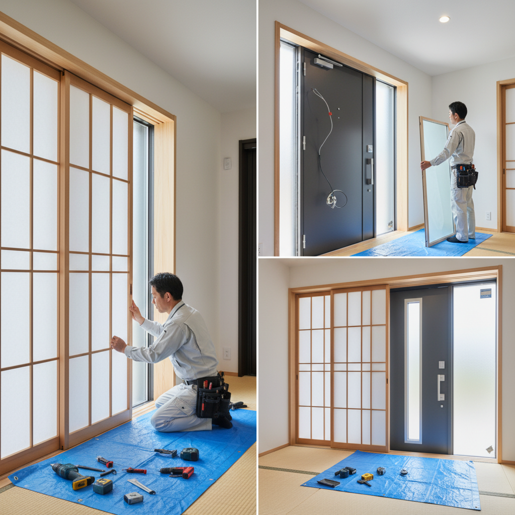 ドア リフォームに関する画像