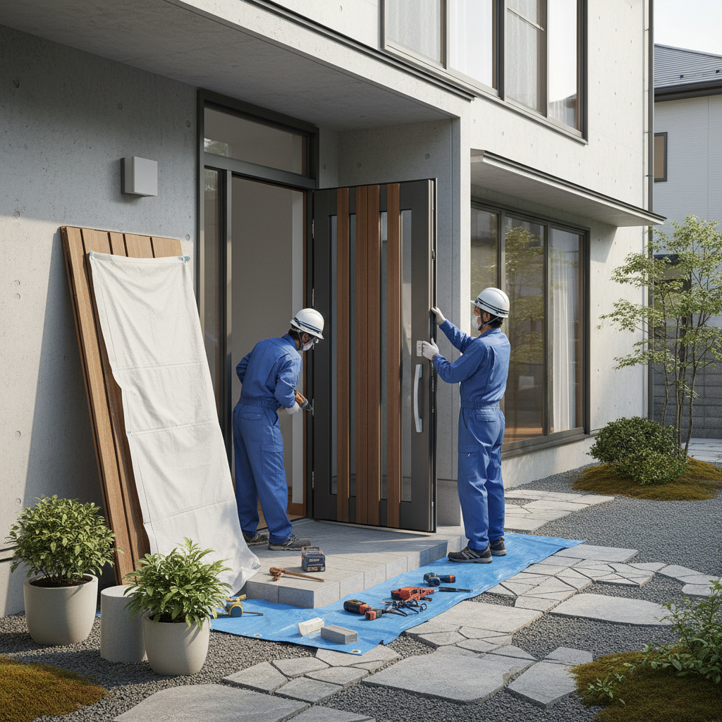 玄関ドアリフォームの費用相場に関する画像