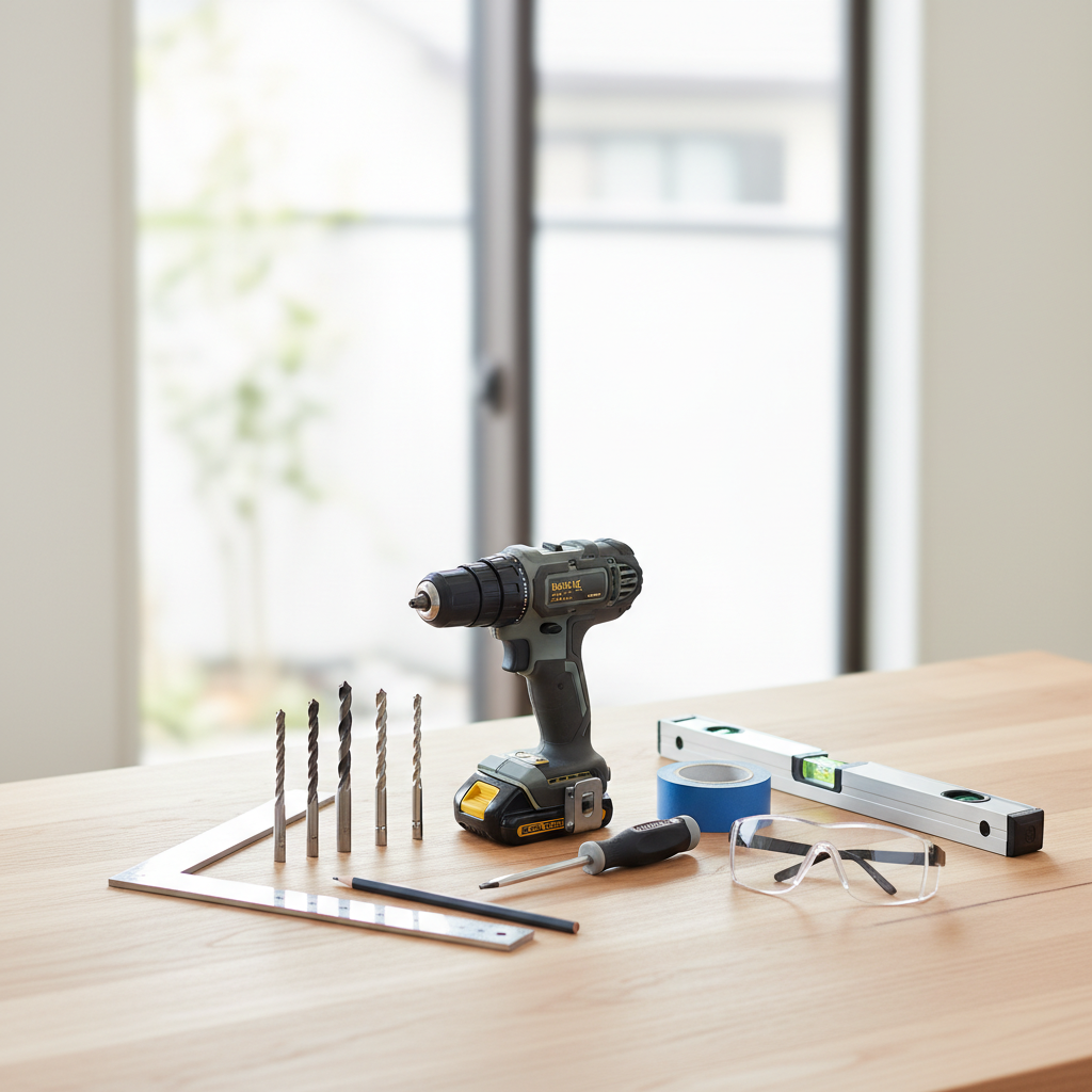 取り付けに必要な工具と準備物に関する画像